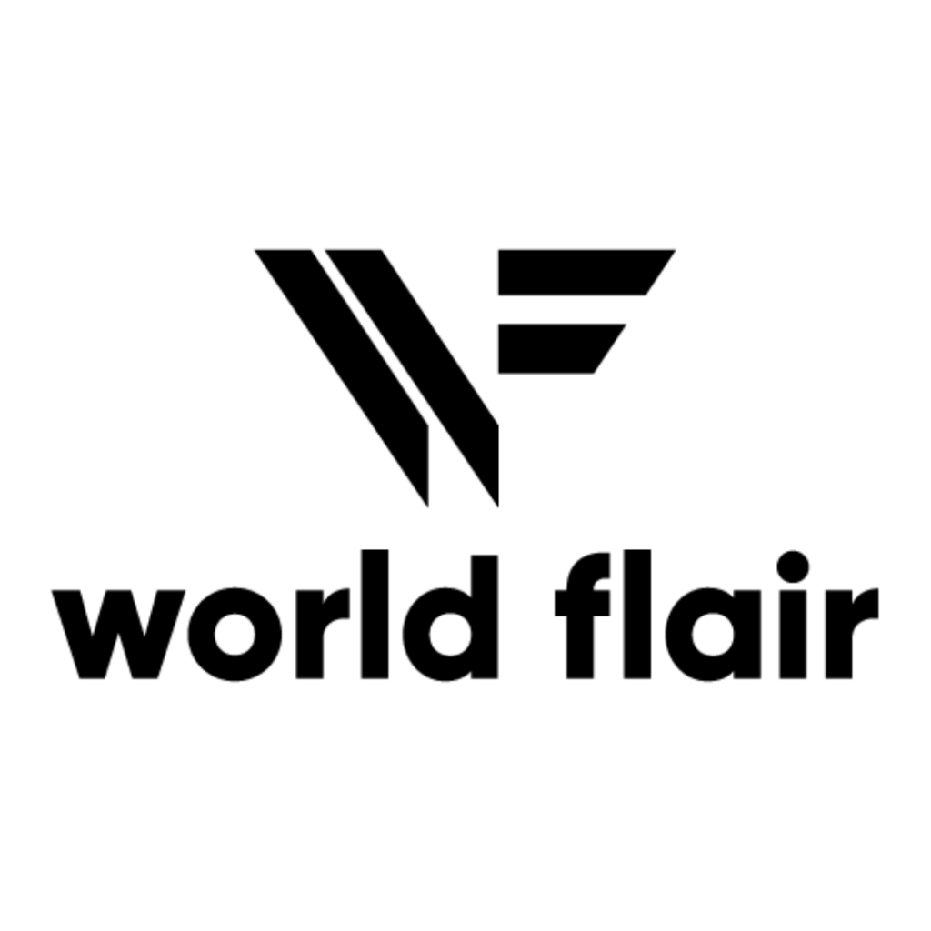 Logo WF Noir World Flair