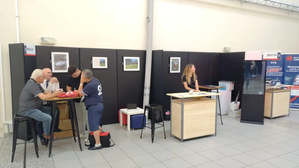 Stand World Flair au congres FFR World Flair