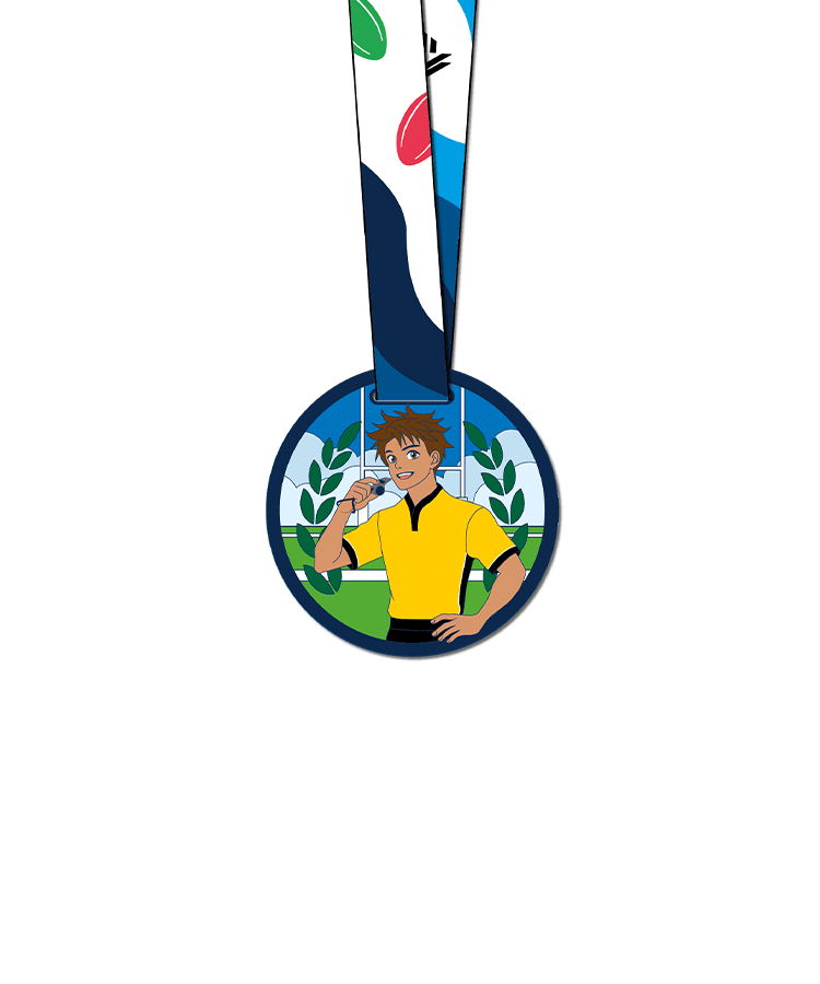 Medaille arbitre World Flair