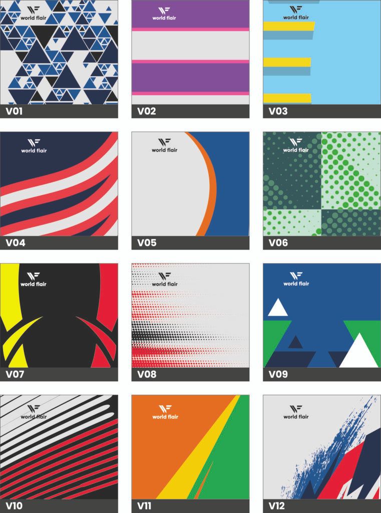 Selection design maillot World Flair