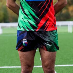 short rugby personnalisé sublimé Subli